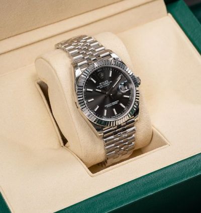 Rolex Datejust 41mm 3235 Movement 1:1 Men Dark Grey Watch